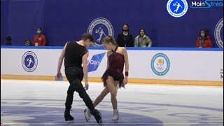 Kaganovskaya and Angelopol  RD Denis Ten Memorial 2021 [upl. by Camel]