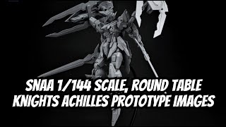 SNAA 1144 Round Table Knights Achilles Model Kit Prototype Images [upl. by Kin508]