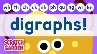 Digraphs  Top Ten English Digraphs  Phonics are Fun [upl. by Ferna]