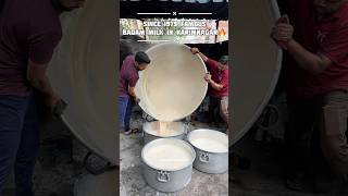 FAMOUS TAJ BADAM MILK IN KARIMNAGAR🔥badammilk chickenbiryani karimnagar telangana milk [upl. by Grenier225]