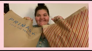 VIDEO HAUL COI SALDI FATTO DA PRIMARK PRIMI ACQUISTI CON TAGLIE PIÙ PICCOLE [upl. by Eeclehc]