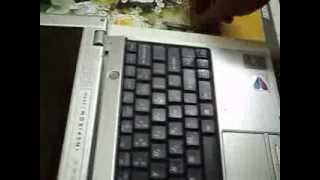 How to remove dell inspiron 700m Keyboard [upl. by Heidi212]