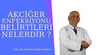 Akciğer Enfeksiyonu Belirtileri Nelerdir [upl. by Akinnej]