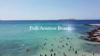 Experience Paradise Psili Ammos Beach Thassos Island Greece  Spectacular Drone Footage thassos [upl. by Ellehcen]