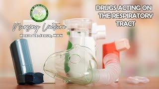 DRUGS ACTING ON THE RESPIRATORY SYSTEM I NURSING PHARMACOLOGY LECTURE I TAGALOG I FILIPINO NURSES [upl. by Eeral]