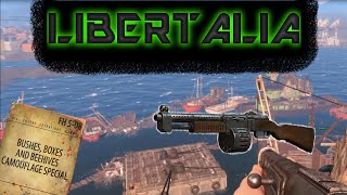 Fallout 4  Libertalia Gameplay and Treasure Magazine Legendaris and Power Armor [upl. by Valdas]