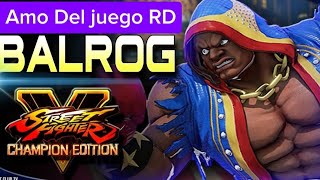 Street Fighter V  balrog vs la maquina en el nivel mas difil  FULL HD [upl. by Hanshaw]