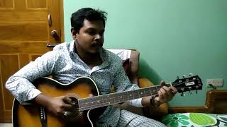 Beche thakar gaan  বেঁচে থাকার গান acoustic cover [upl. by Robinia]