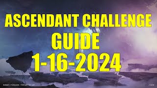 Destiny 2  Ascendant Challenge Guide and Location 1162024 [upl. by Barnard]