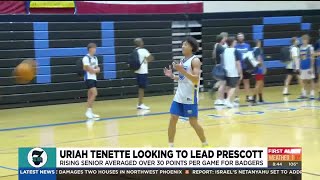 Prescott basketball player hopes to impress at Section 7 tournament [upl. by Osner]