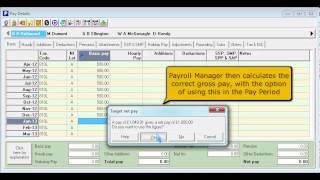 Payroll Manager NetToGross Calculator [upl. by Keven6]