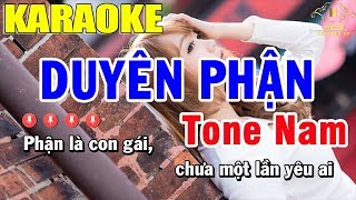 Karaoke Duyên Phận Tone Nam Nhạc Sống Cực Chuẩn 2020  Trọng Hiếu [upl. by Hoyt]