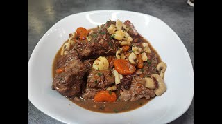 bœuf bourguignon à ma façon simple et pas cher [upl. by Wein]