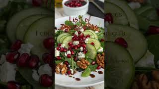 Pomegranate Salad  Delicious recipe using pomegranate salad pomegranate [upl. by Nwahc]