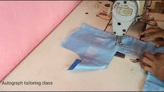 Blouse neck design  cutting ✂️ stitching [upl. by Aigil]