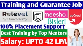 Get a Job in Top MNC Companies  Relevel by Unacademy Course Review  TrainingGuaranteed Placement [upl. by Calvano]