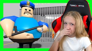 Trinity is Locked Up in Barrys Prison on Roblox [upl. by Trainer]