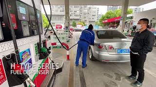 Sinopec gas station fuel dispenserfuren high tech company [upl. by Nessa359]