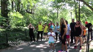 SOMAYA REECE FITNESS WITH FRIENDS IN HARLEM NY [upl. by Lebanna]