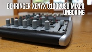 Behringer Xenyx Q1002 Mixer Unboxing [upl. by Eirena]