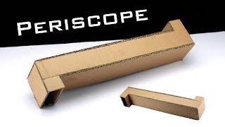 How To Make Periscope Using Cardboard at Home Making Tricks [upl. by Partan]