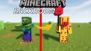 i remade every mobs into backroom entity in minecraft [upl. by Dyson]