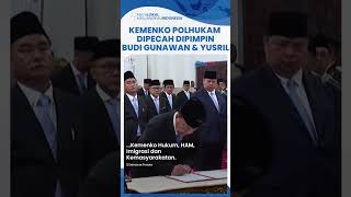 Prabowo Pecah Kemenko Polhukam Jadi 2 Dipimpin Budi Gunawan dan Yusril Ihza Mahendra Ini Alasannya [upl. by Eiznekcam]