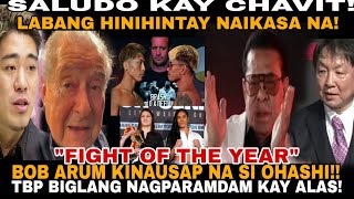 CASIMERO REAKSYON CHAVIT SINGSON NAKASA LABANG HININTAY ARUM KINAUSAP NA MANAGER NI INOUE TYSON [upl. by Nedearb401]