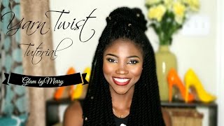 How to do yarn twist  Easy tutorial [upl. by Jaco180]