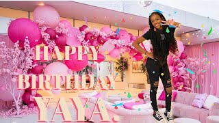 HAPPY 14th BIRTHDAY YAYA BIRTHDAY VLOG [upl. by Papst]