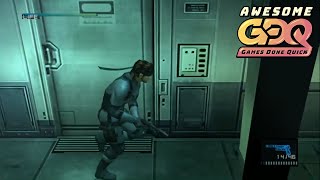 Metal Gear Solid 2 Sons of Liberty by Tyler2022 in 12601  AGDQ2019 [upl. by Cristoforo]