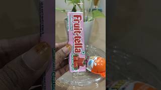 Kinder Joy  Fruittella 🔴🔴Colorful🌈😍fruittella popsicles📍viral shorts ytshorts youtubeshorts [upl. by Broek]