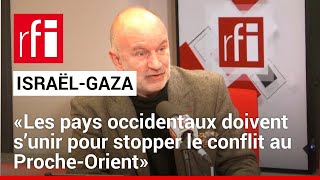 Guillaume Ancel  «Les pays occidentaux doivent s’unir pour stopper le conflit au ProcheOrient» [upl. by Filberto]