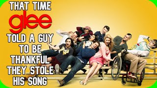 Fact Fiend  That Time Glee Told a Guy to Be Thankful They Stole His Song [upl. by Sitarski]