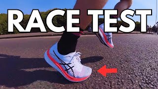 RACE TEST Asics Magic Speed 3 Review after a Half Marathon [upl. by Ogires]