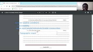 Geography Form 1 end term 2 paper set 2 [upl. by Nnarual736]