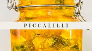 Piccalilli Recipe  stayhome  PITCH [upl. by Buonomo]