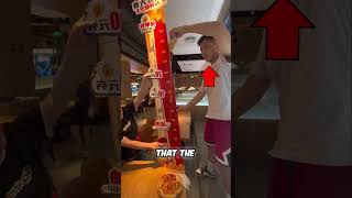 This Guy Was Challenged To Pull The Pizaa Cheeze To Get Free [upl. by Trovillion891]