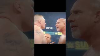 Brock Lesnar vs Goldberg 2004 vs 2016 shorts brocklesnar [upl. by Hanselka]