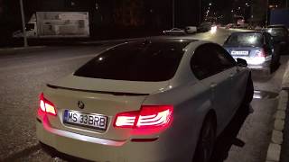 BMW F10 520d Exhaust Sound [upl. by Tlevesoor865]