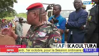 CENTRAFRIQUE LANCEMENT OFFICIEL DU QUITTANCE SÉCURISÉES [upl. by Babs]