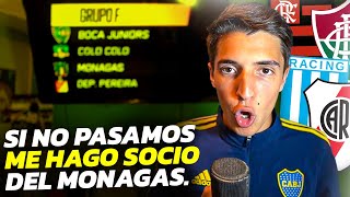 REACCION y ANALISIS del SORTEO de la COPA LIBERTADORES 2023  Hincha de Boca  Toto Bordieri [upl. by Fridell537]