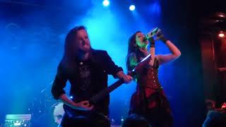 SIRENIA  THE FUNERAL MARCH 12102017 Potsdam Female Metal Voices Tour [upl. by Rogergcam859]