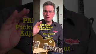 PAF Pickups Humbucker Height for Great Guitar Tone pafpickup vintageguitar guitartone shorts [upl. by Page]