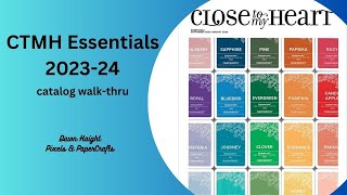 CTMH Essentials Catalog Walk Thru  Pixels amp PaperCrafts [upl. by Severin]