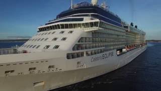 Celebrity Eclipse  Bonaire 17112016 [upl. by Elatan]