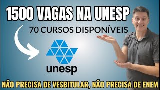 ESTUDE NA UNESP SEM VESTIBULAR SEM ENEM EAD GRATUITO [upl. by Chicky]