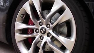 Brake Rotor and Pad Install on Genesis Coupe [upl. by Herbie]