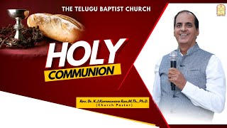 LIVE  HOLY COMMUNION SERVICE  01 ST SEP 2024   TTBC thetelugubaptistchurch ambedkarnagar [upl. by Clair661]