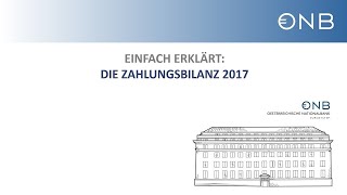 Zahlungsbilanz 2017 Einfach Erklärt [upl. by Rizan]